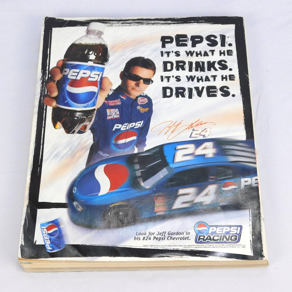 Vintage NASCAR 1999 Preview And Press Guide Schedules Stats Jeff Gordon