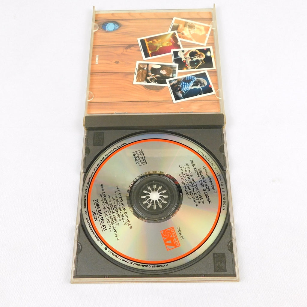 AC DC Fly On The Wall CD 1985 Tested Atlantic Records 7 81263-2
