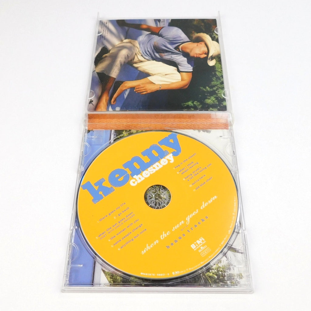 Kenny Chesney When the Sun Goes Down CD Tested Bonus Tracks BNA 2004 Country