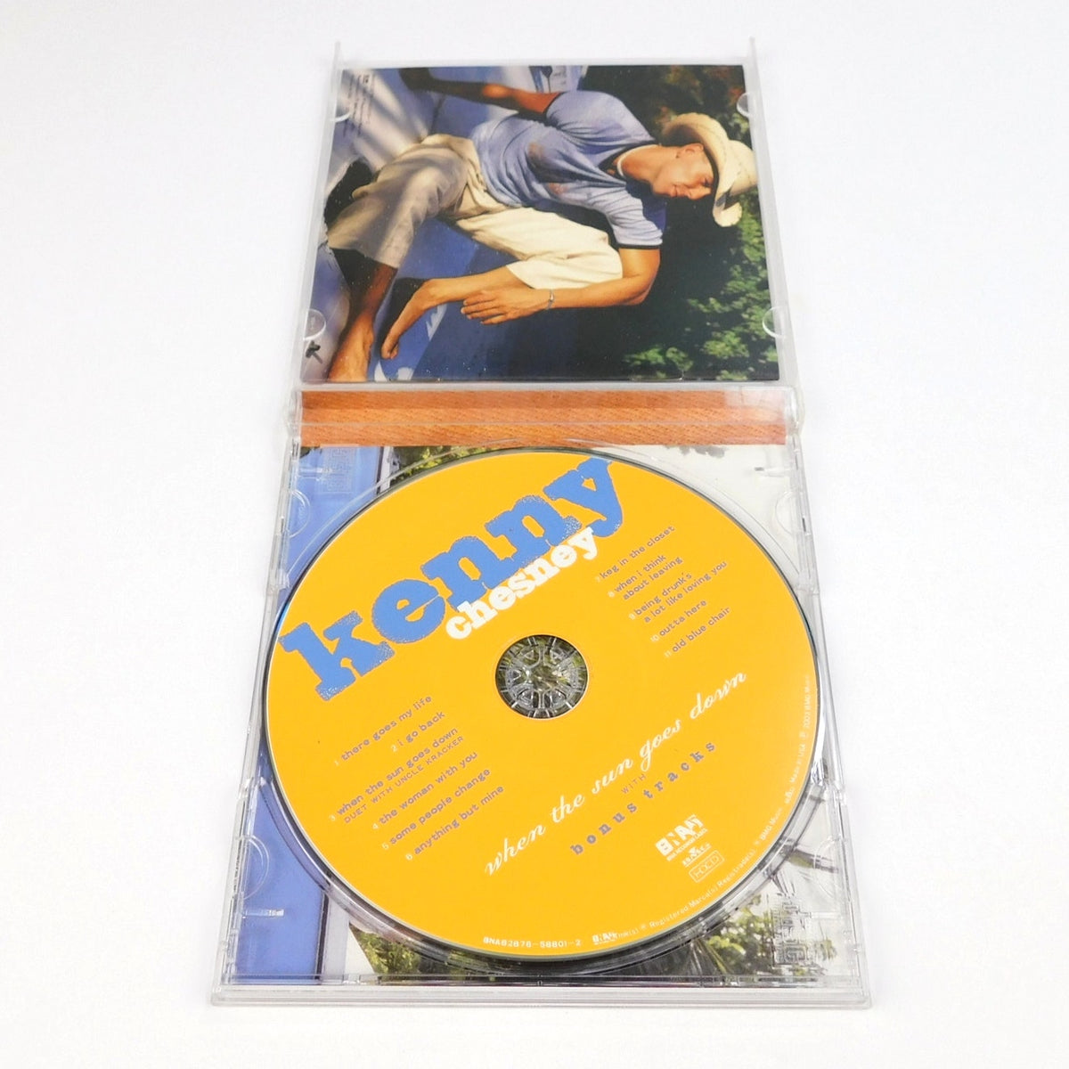 Kenny Chesney When the Sun Goes Down CD Tested Bonus Tracks BNA 2004 Country