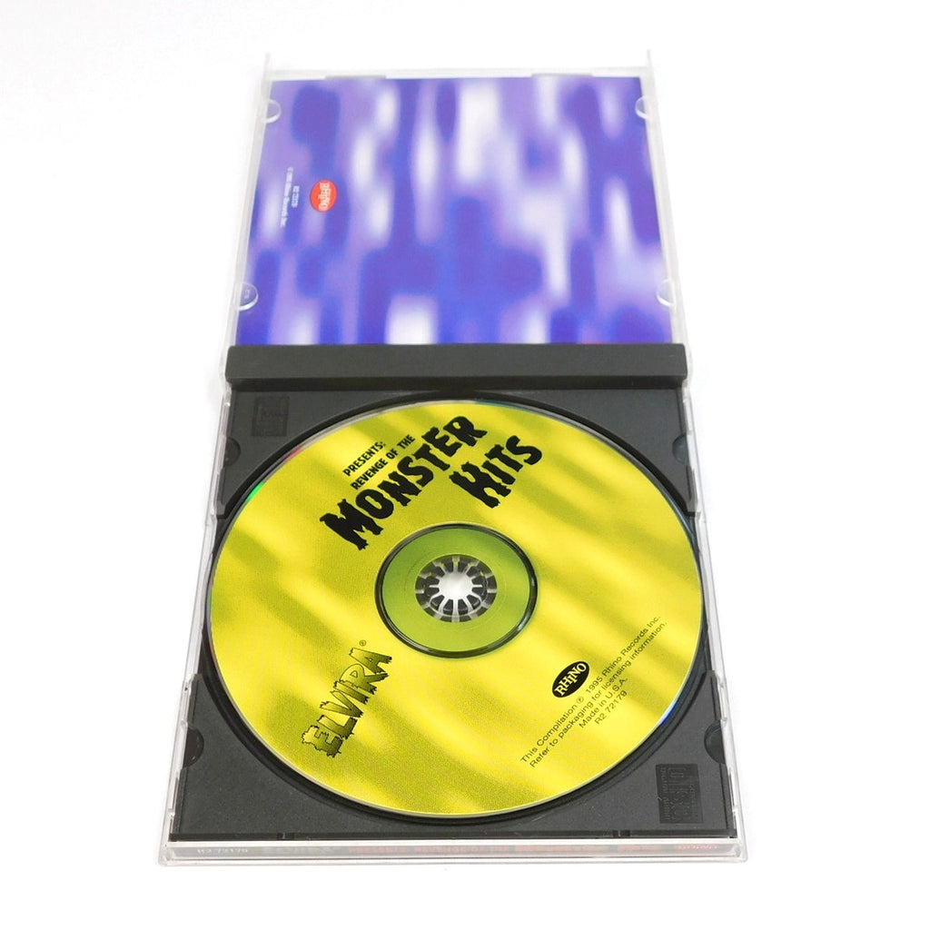 Elvira Revenge of the Monster Hits CD 1995 Tested Rhino Records Halloween