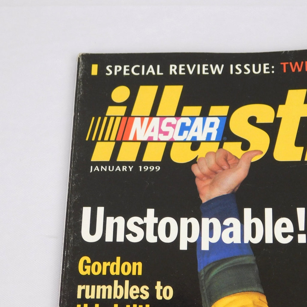 NASCAR Illustrated Magazine January 1999 Jeff Gordon Cover