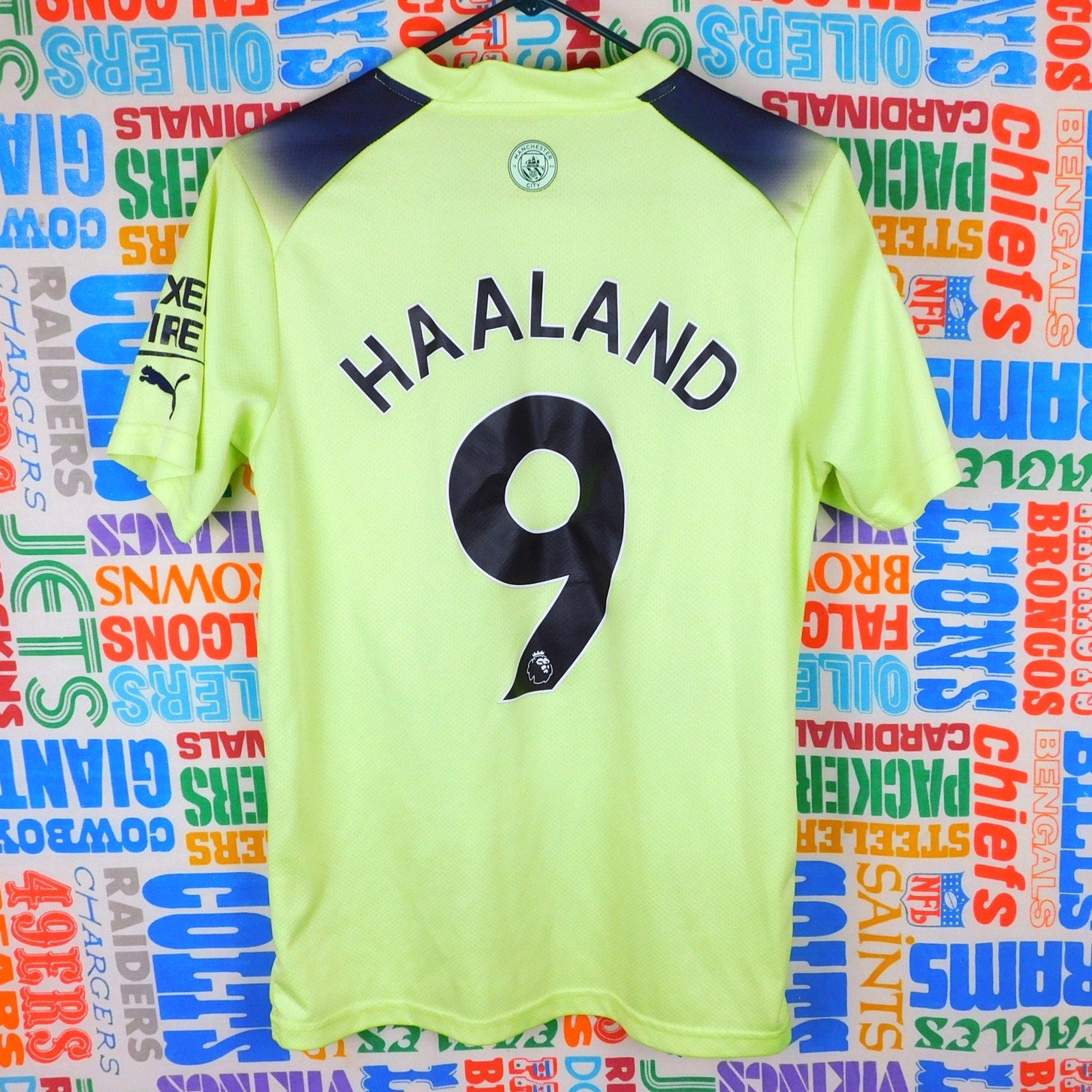 Puma Manchester City Erling Haaland 2022-23 Third Jersey - Size M