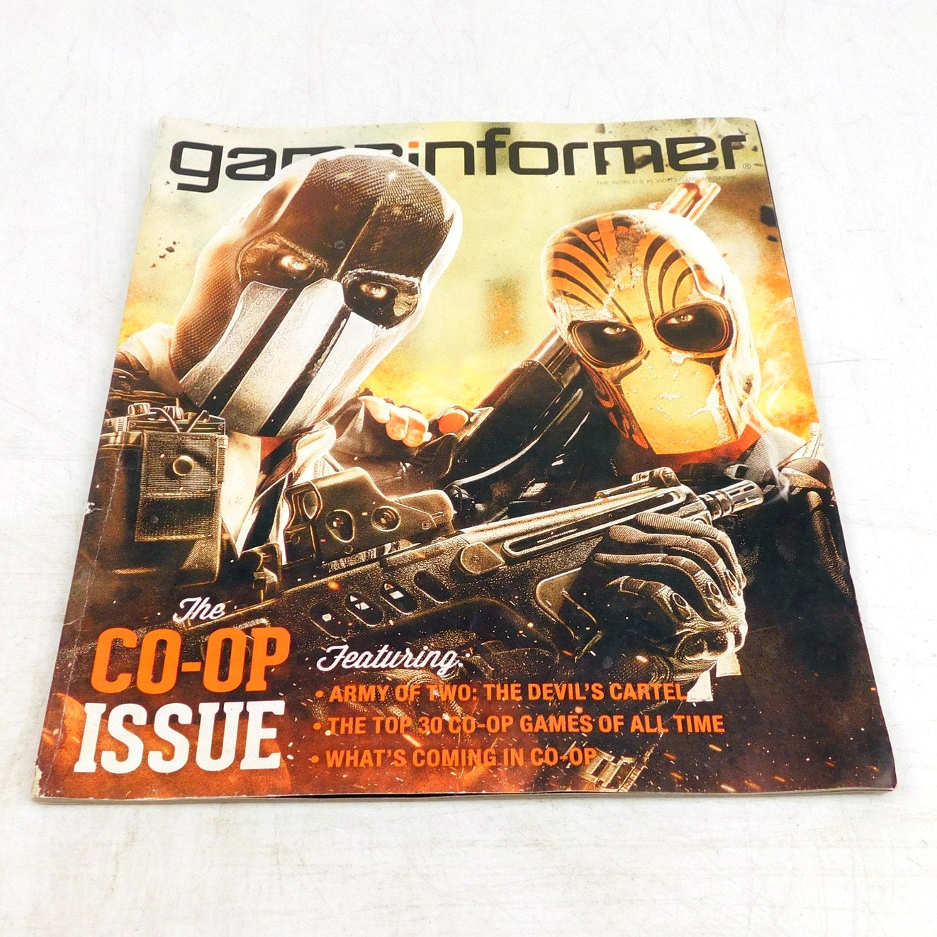 Game Informer Magazine Issue 233 September 2012 Army Of Two Cover Co Op Issue