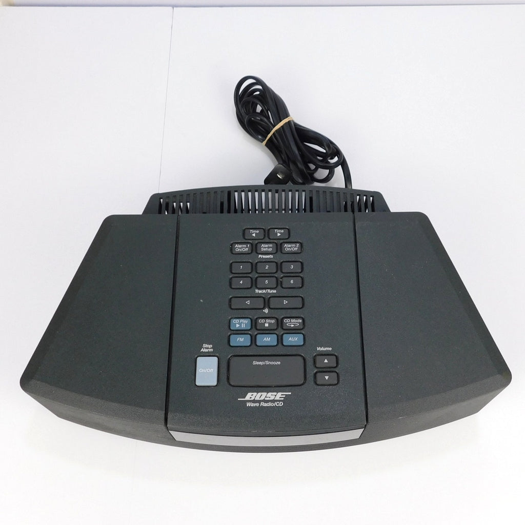 Bose Wave Radio CD Clock Model AWRC1G Tested Working No Remote Black