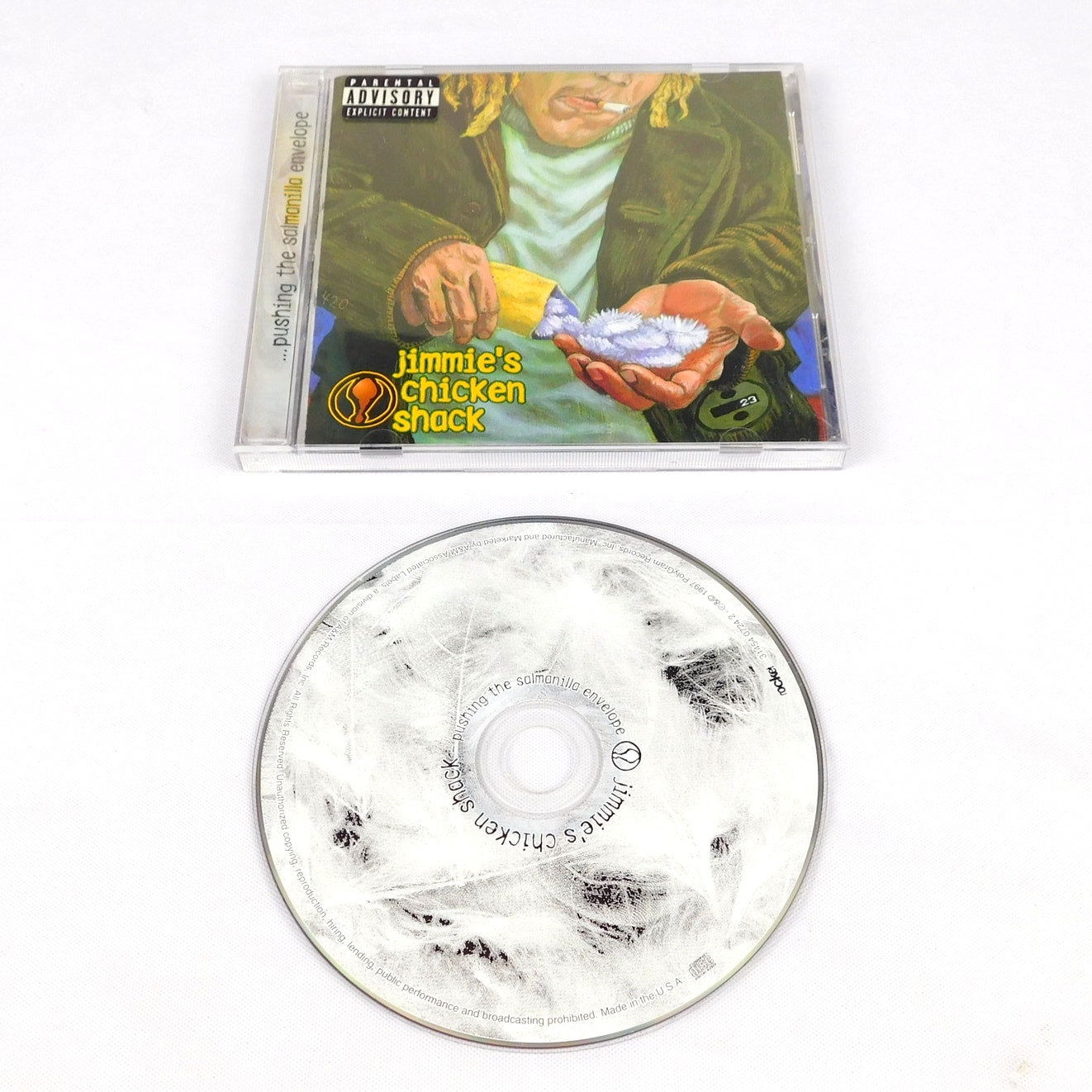 Jimmie's Chicken Shack Pushing The Salmanila Envelope CD 1997 Rocket Records
