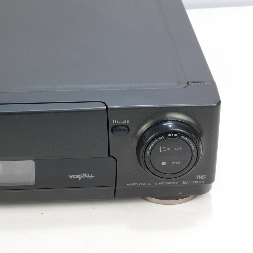 Sony SLV-720HF VHS VCR Hi-Fi Stereo 4 Head New Belts Tested Working No Remote