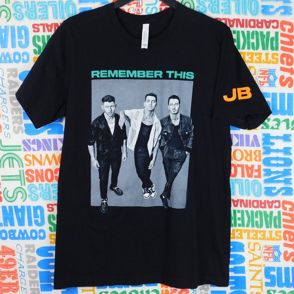 Jonas Brothers Remember This Tour 2021 T Shirt - Size M