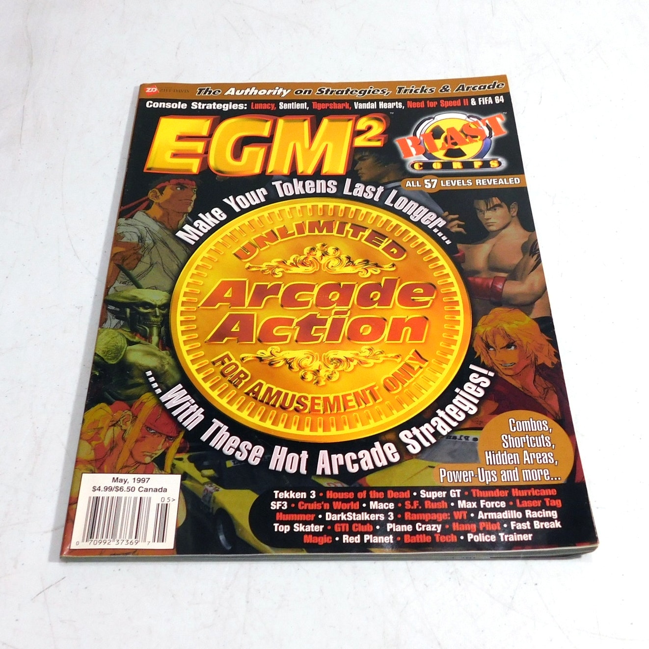 Electronic Gaming Monthly 2 EGM2 May 1997 Arcade Action Issue 35