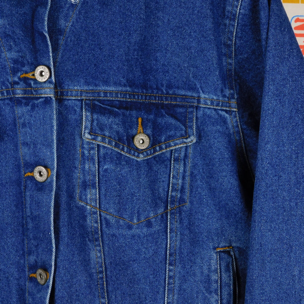 90s Bill Blass Jeans Denim Jacket - Size Petite L