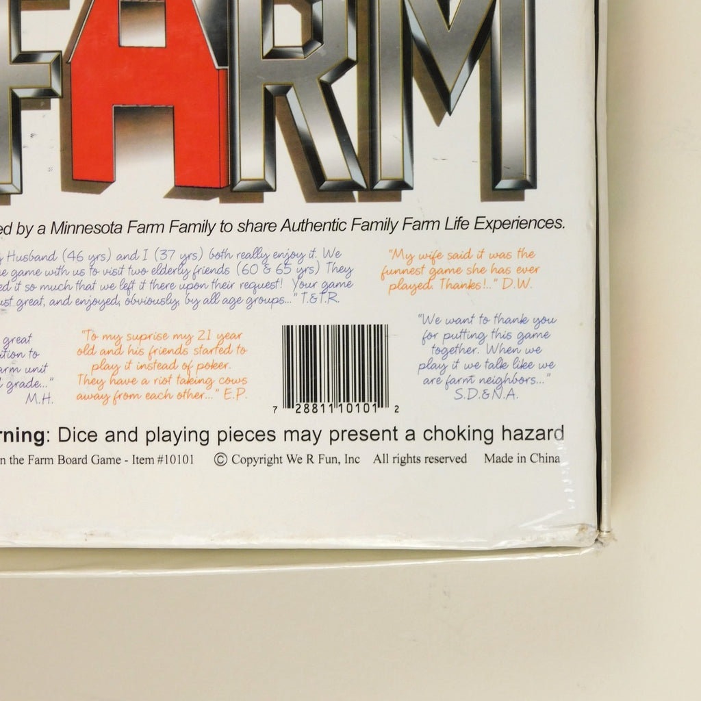 Vintage Life On The Farm Board Game 2003 Complete In Box We R Fun Games