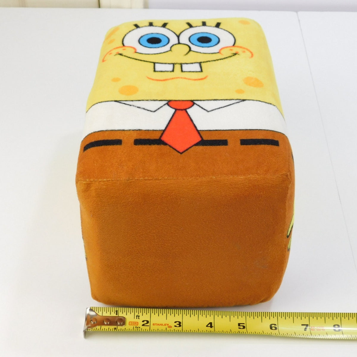 SpongeBob SquarePants Cube Block Plush 10 Inch Nickelodeon Stuffed Toy