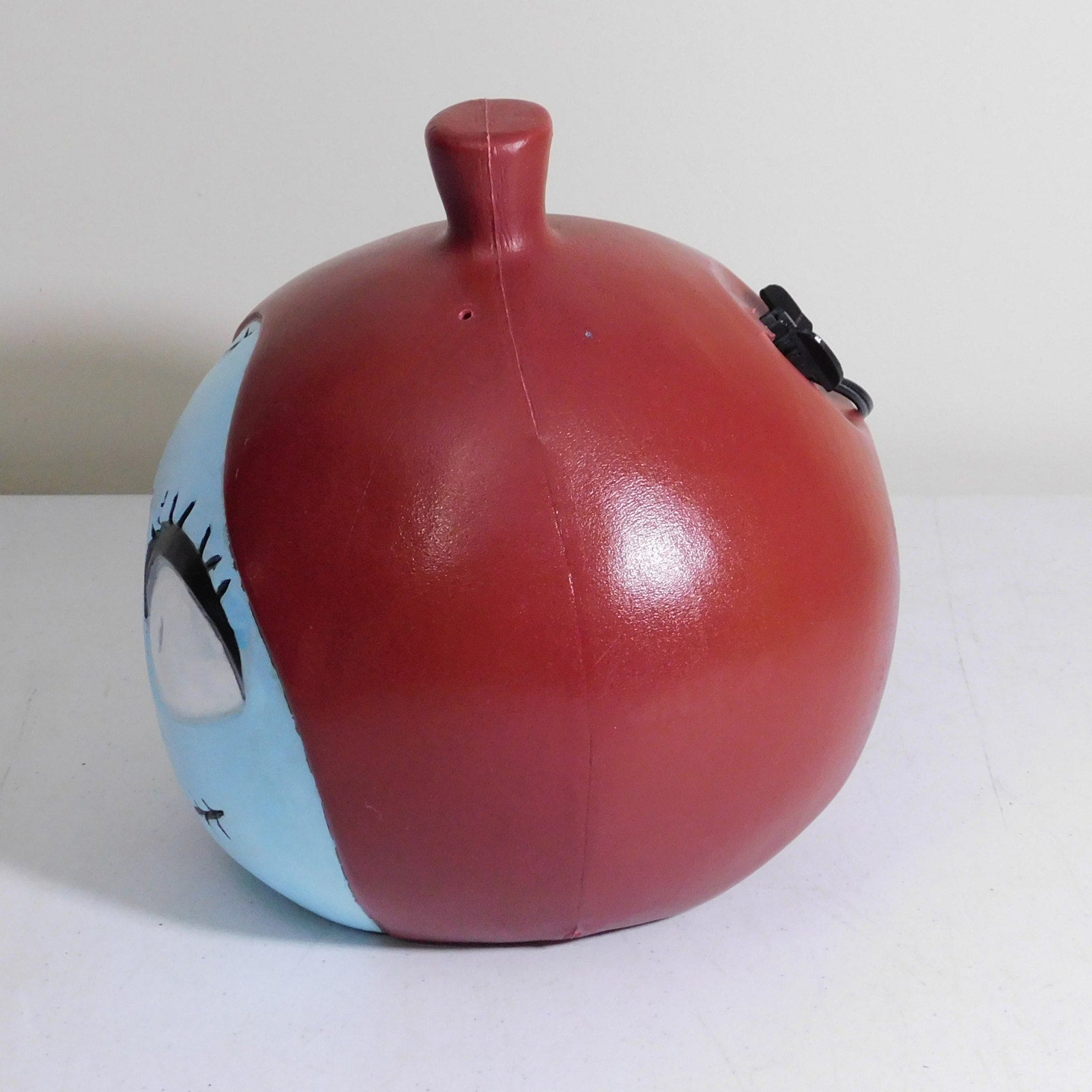 Nightmare Before Christmas Sally Light Up Blow Mold Pumpkin Head Hand Repainted
