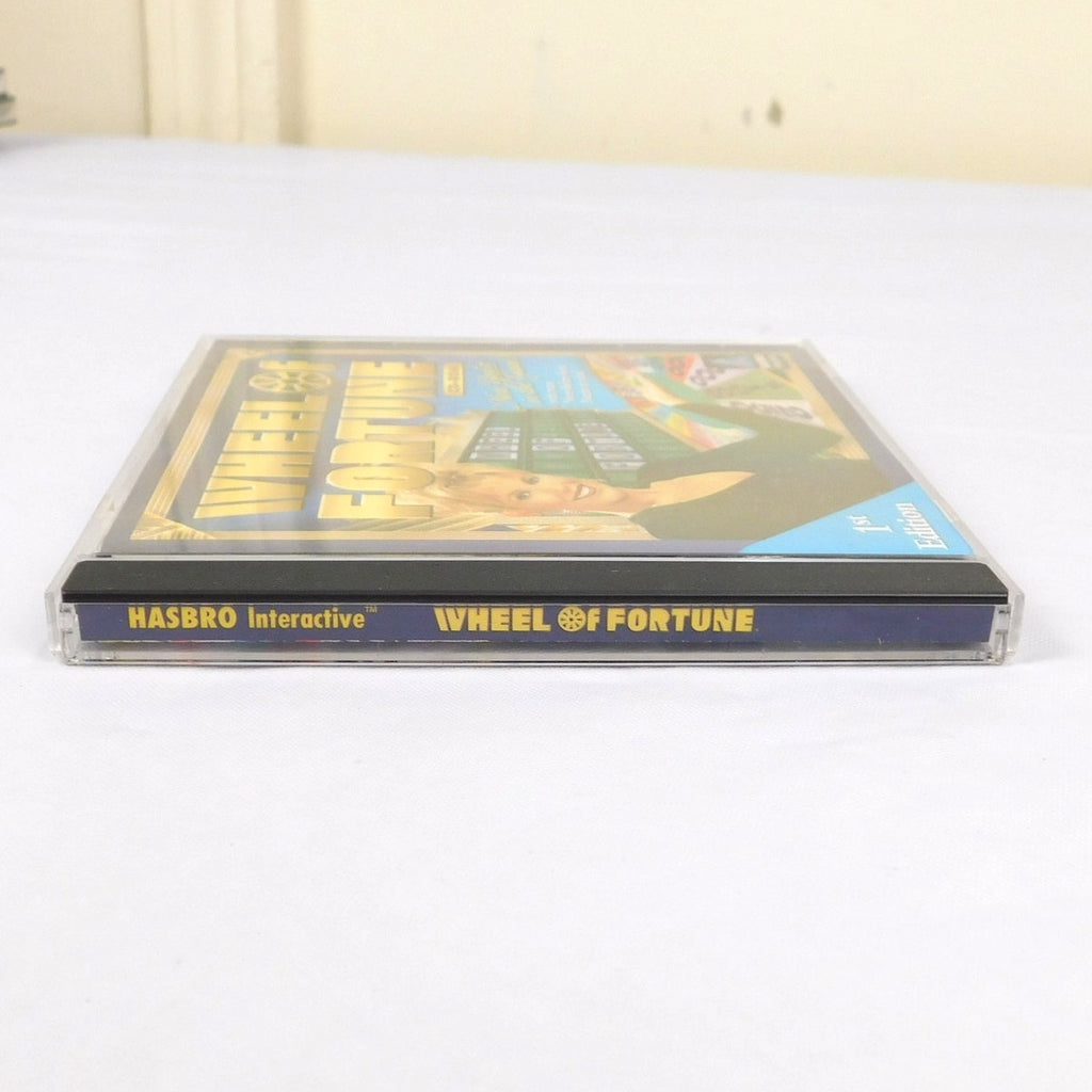 Wheel Of Fortune PC CD ROM Game Tested 1998 Hasbro Interactive Complete In Case