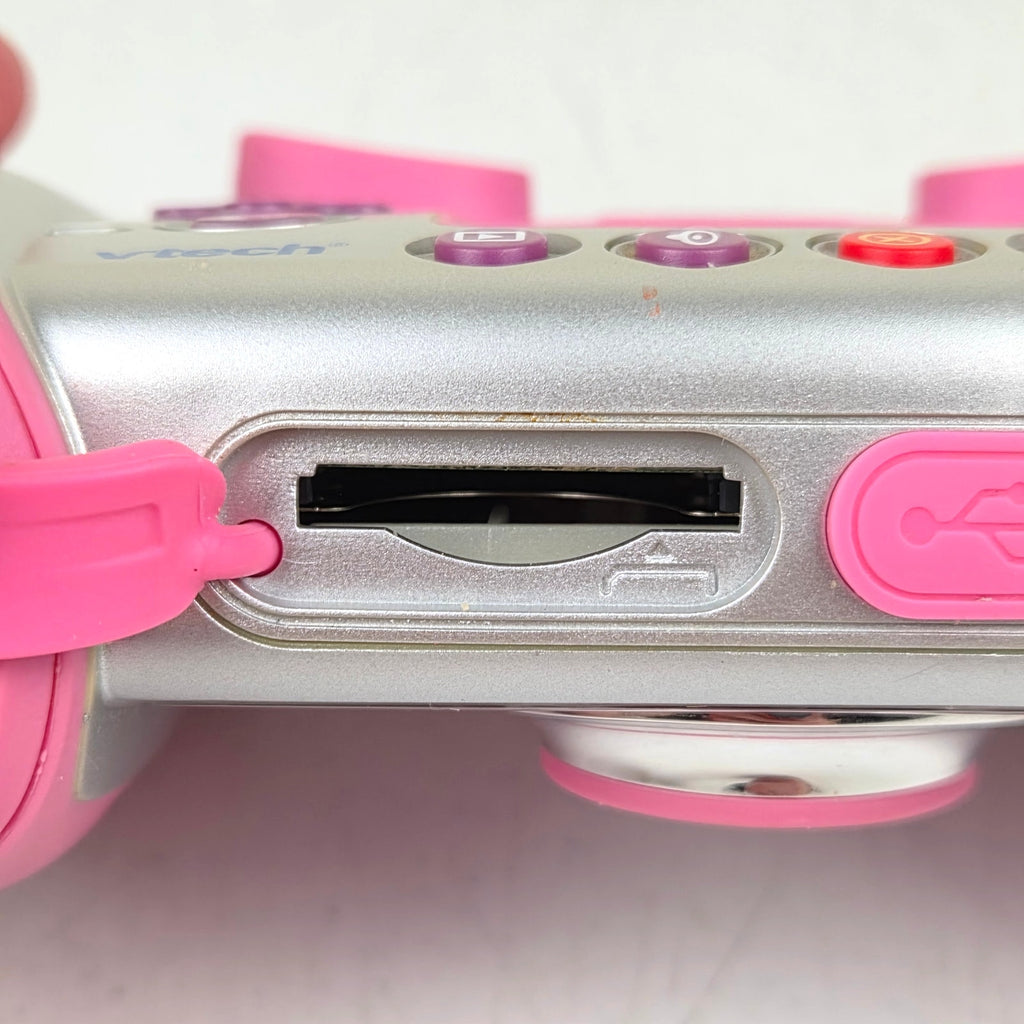 VTech Kidizoom Digital Camera Tested Working Pink 2 Megapixels 4x Zoom