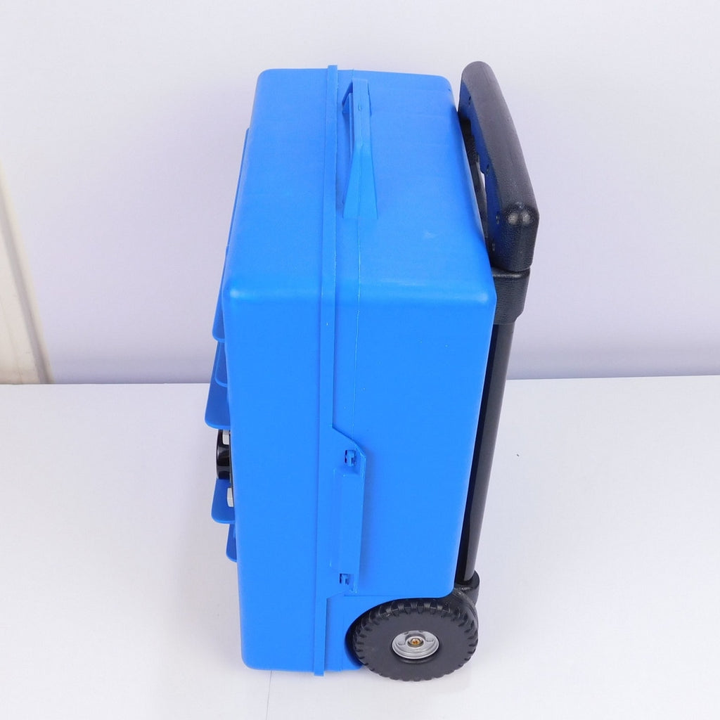 Vintage Hot Wheels 100 Car Carry Case 1997 Rolling w/ Handle Mattel Tara 20375