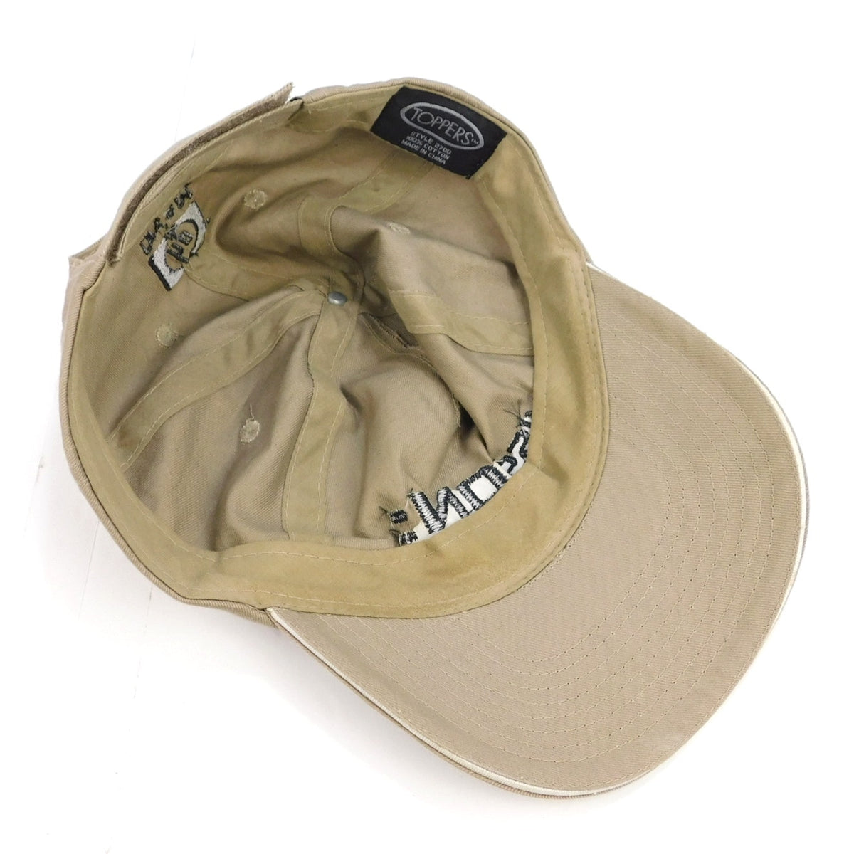 Vintage Mission Possible HP Invent Promo Hat Cap Khaki Strapback Y2K