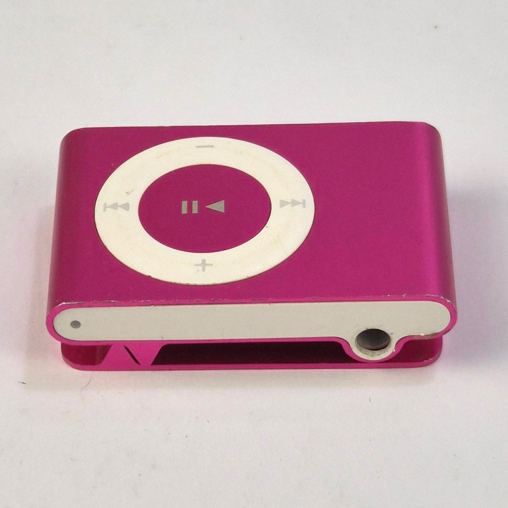 Pink Apple iPod Shuffle 2nd Gen 1GB A1204 New Battery Tested USB Cable Bundle