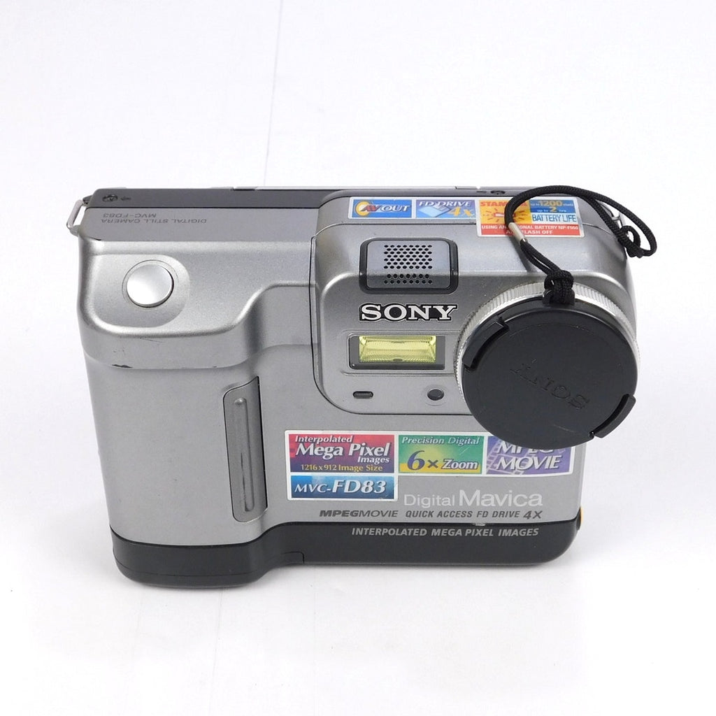 Sony Mavica MVC-FD83 Digital Camera w/ Floppy Disks New Battery & Charger Tested