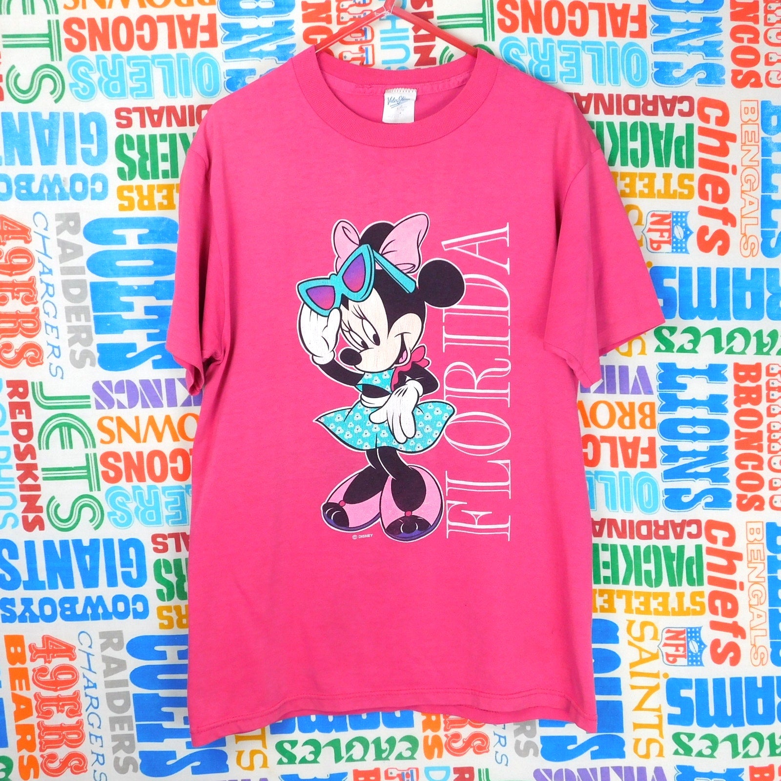 80s Velva Sheen Minnie Mouse Graphic T Shirt - Size M