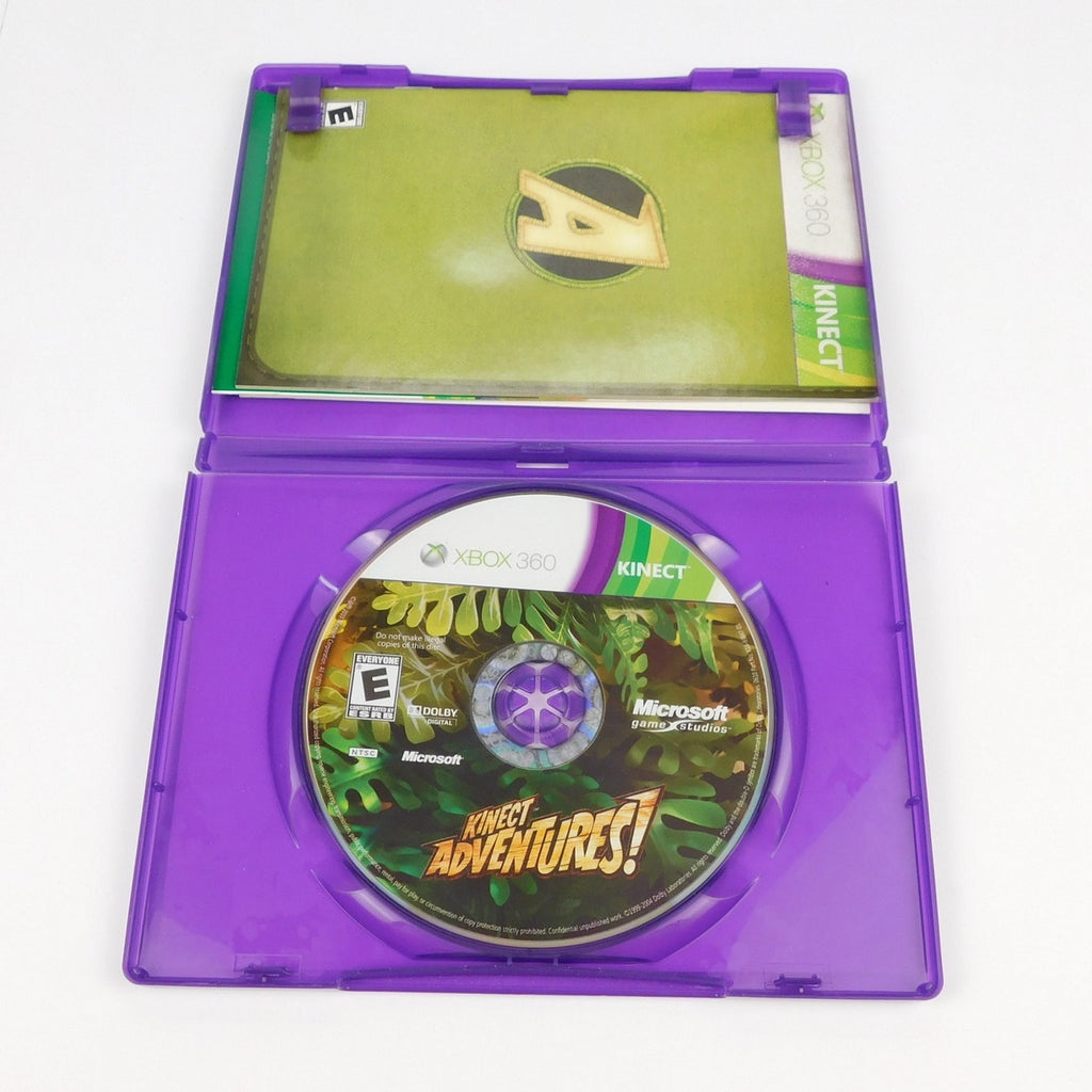 Kinect Adventures Microsoft Xbox 360 Tested Working Complete CIB
