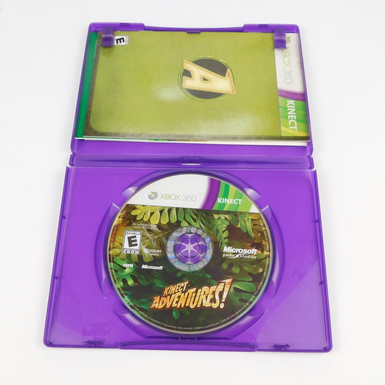 Kinect Adventures Microsoft Xbox 360 Tested Working Complete CIB