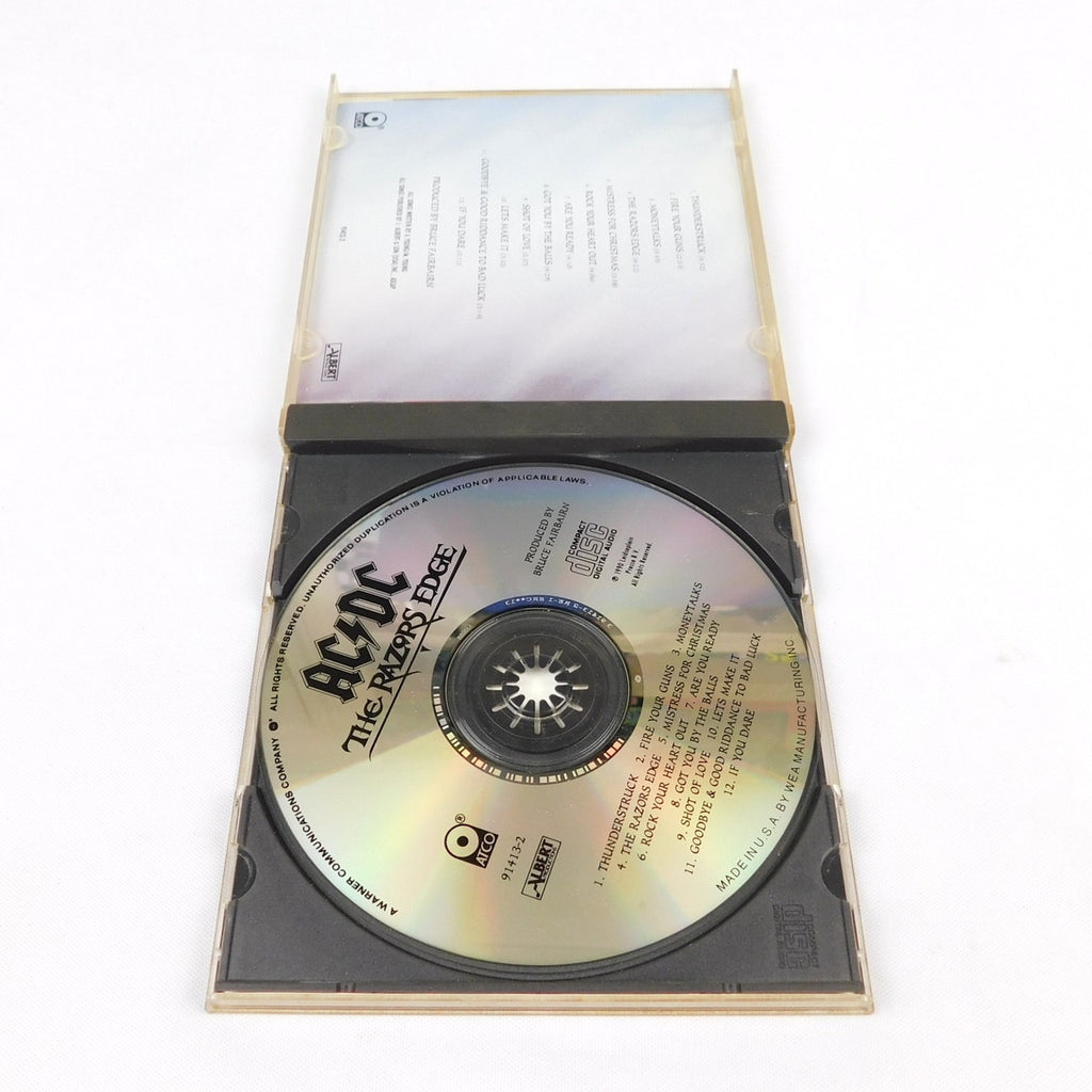AC DC The Razors Edge CD Tested 1990 Atco Records 7 91413-2