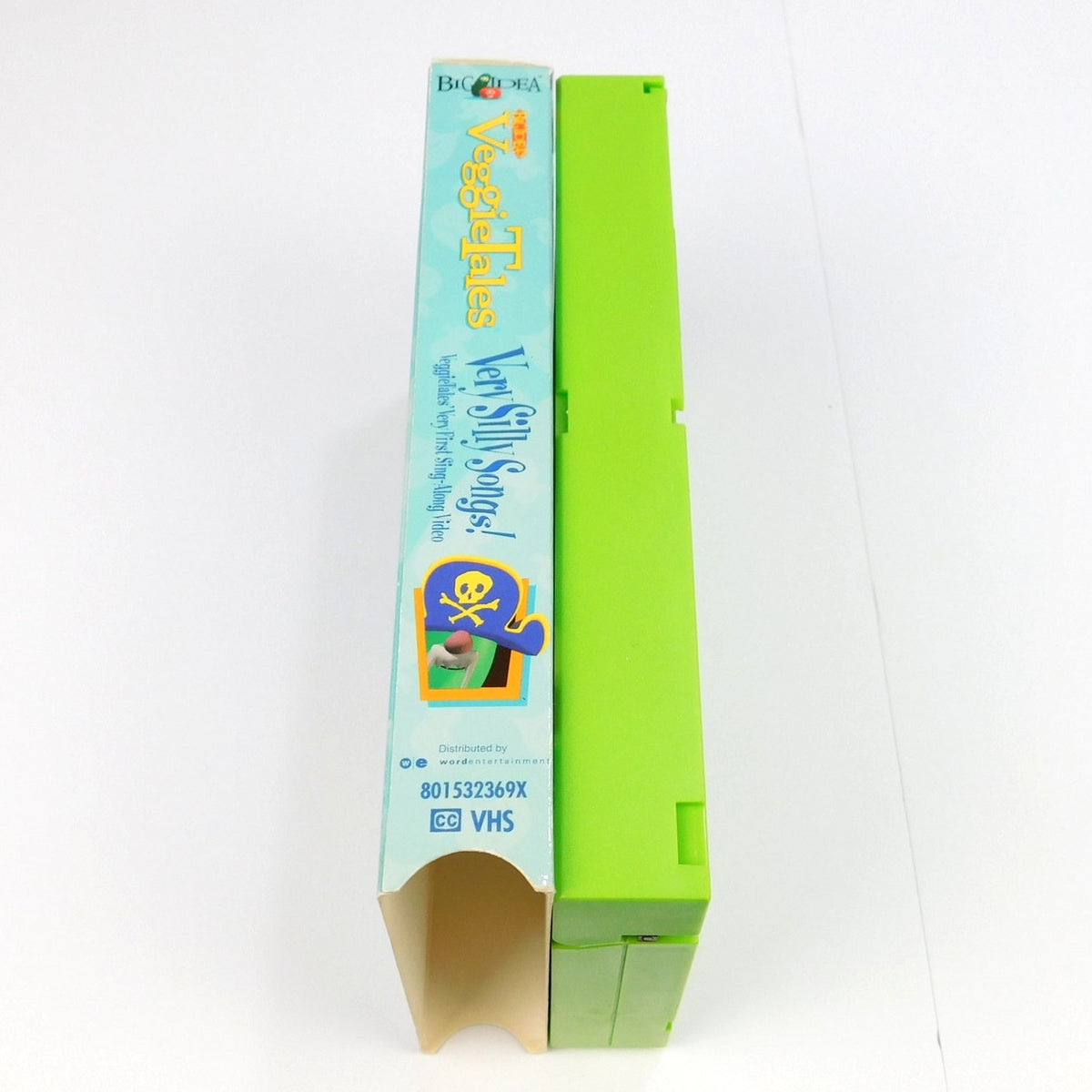 Veggie Tales Very Silly Songs VHS 1997 Lime Green Variant Word Entertainment