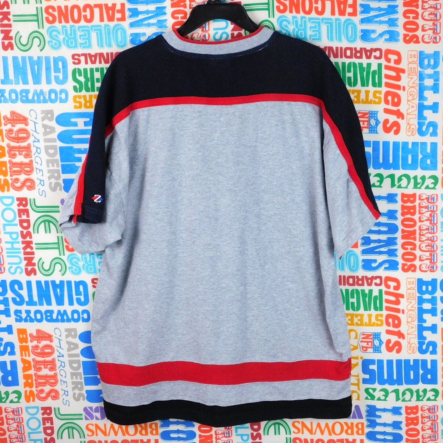 90s Jerzees Athletic Jersey T Shirt - Size XL