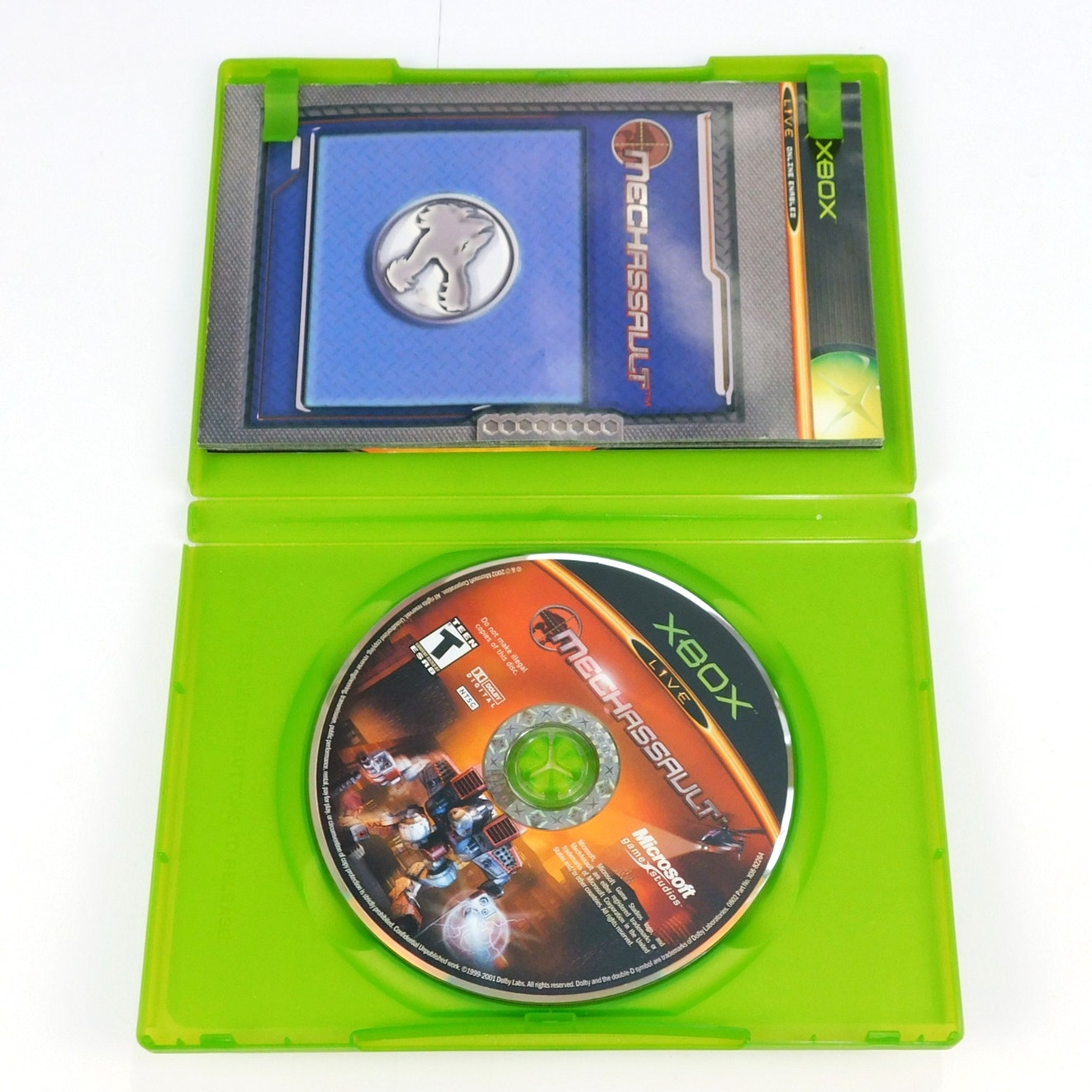 Microsoft Company Store MechAssault Xbox CIB Not To Be Sold Employee Copy