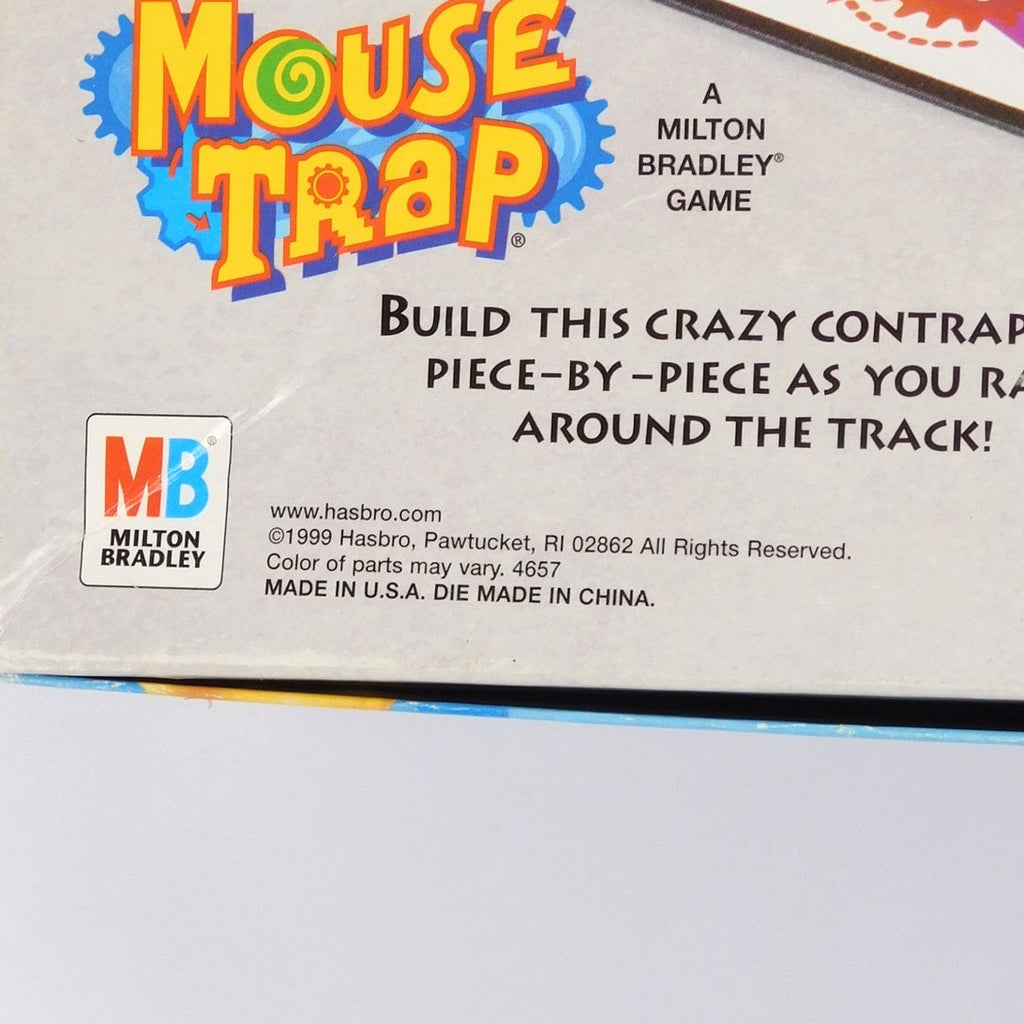1999 Mouse Trap Milton Bradley Board Game Complete CIB Instructions Vintage