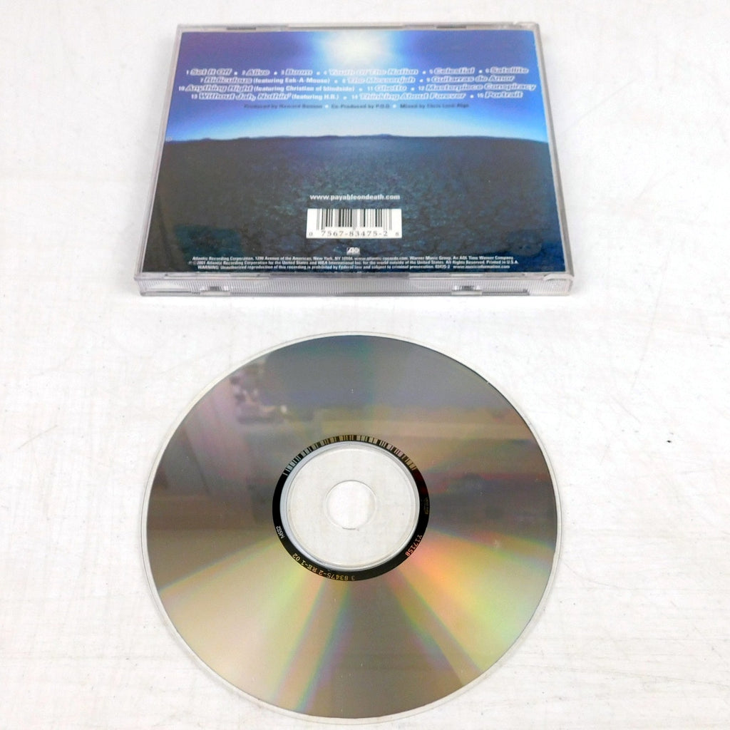 P.O.D. Satellite CD 2001 Tested Atlantic Records 83475-2 Nu Metal