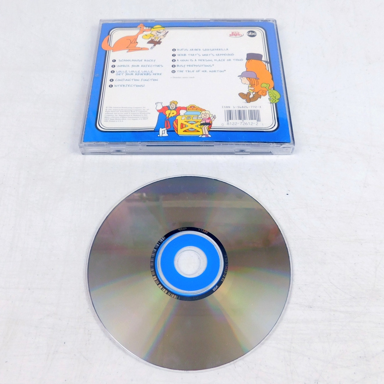 School House Rock Grammar Rock CD 1997 Tested With Lyric Sheet Rhino R2 72612