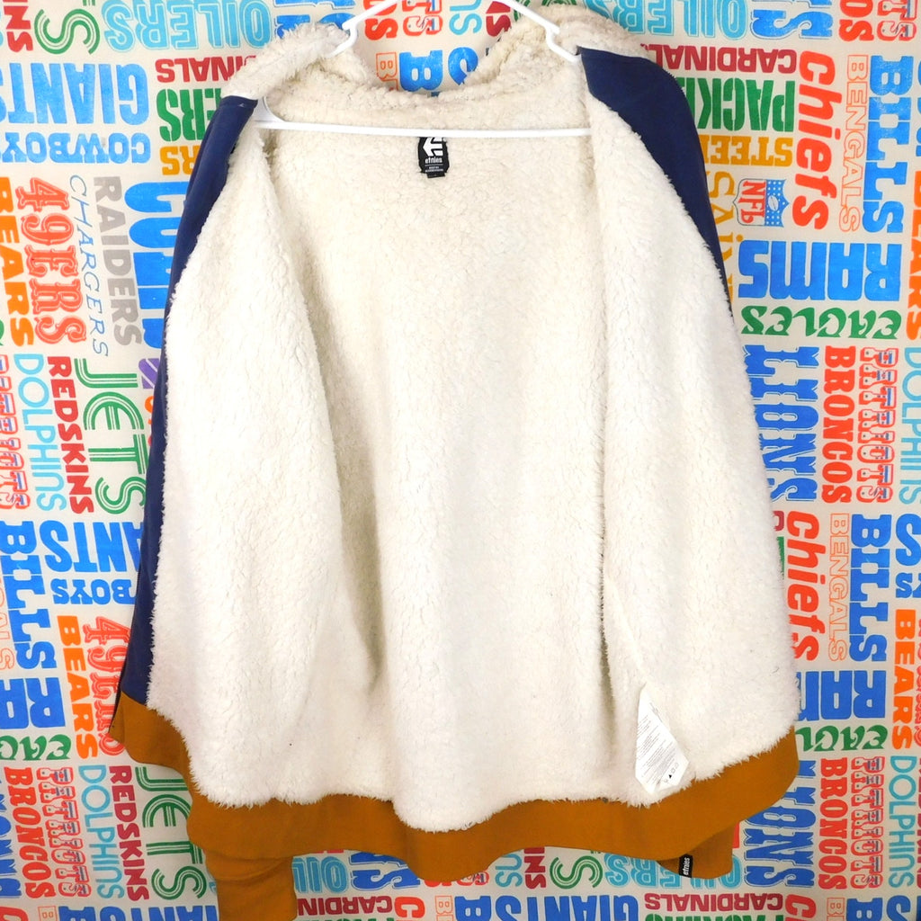 Etnies Shifty Sherpa Lined Full Zip Hoodie - Size L