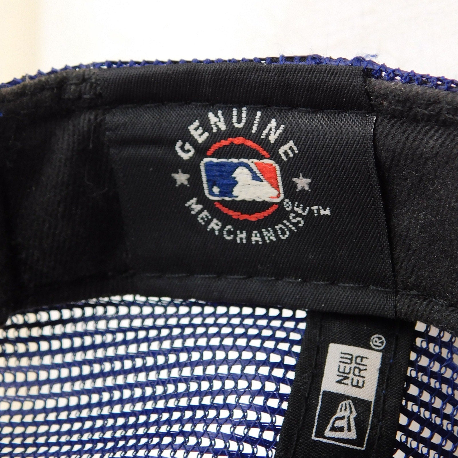 New Era 9Forty LA Dodgers Logo Patch Trucker Hat - Adjustable
