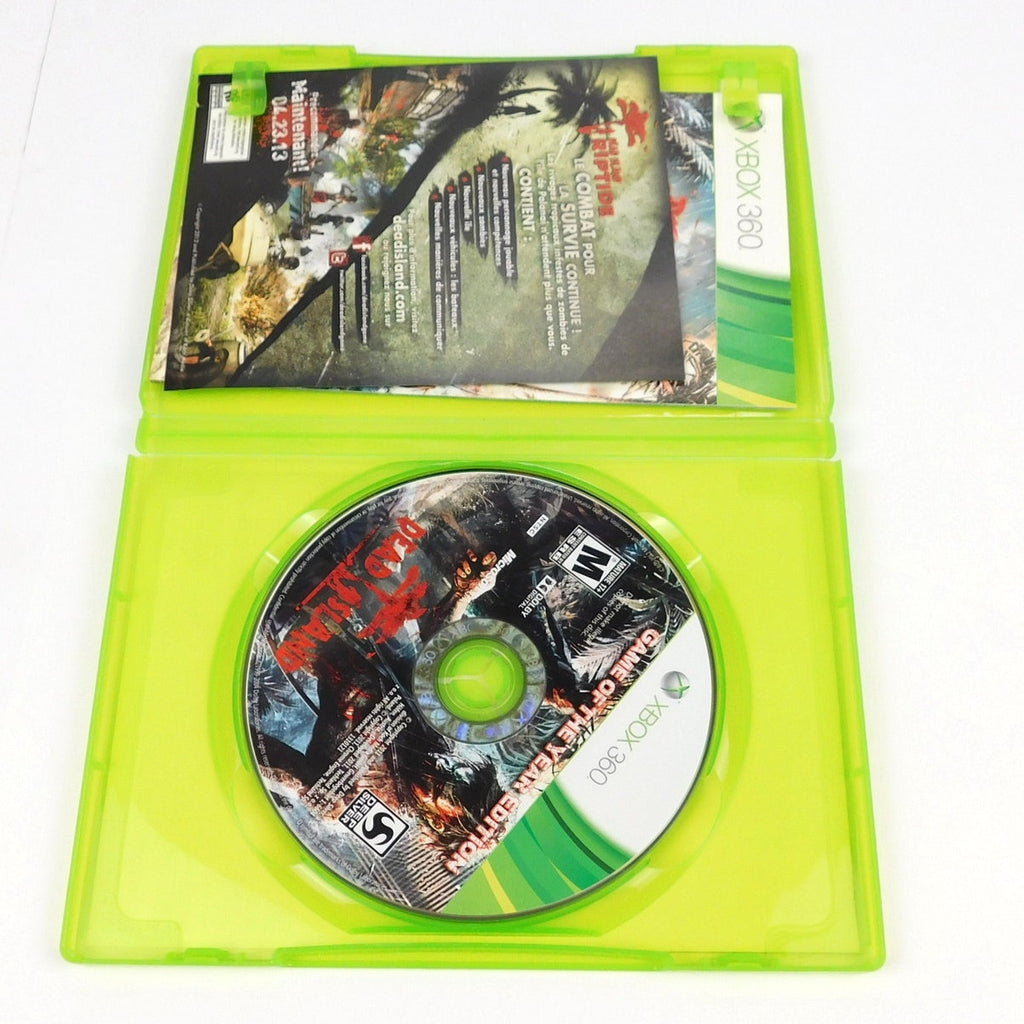 Dead Island Game Of The Year Edition Microsoft Xbox 360 Complete CIB Tested 2012