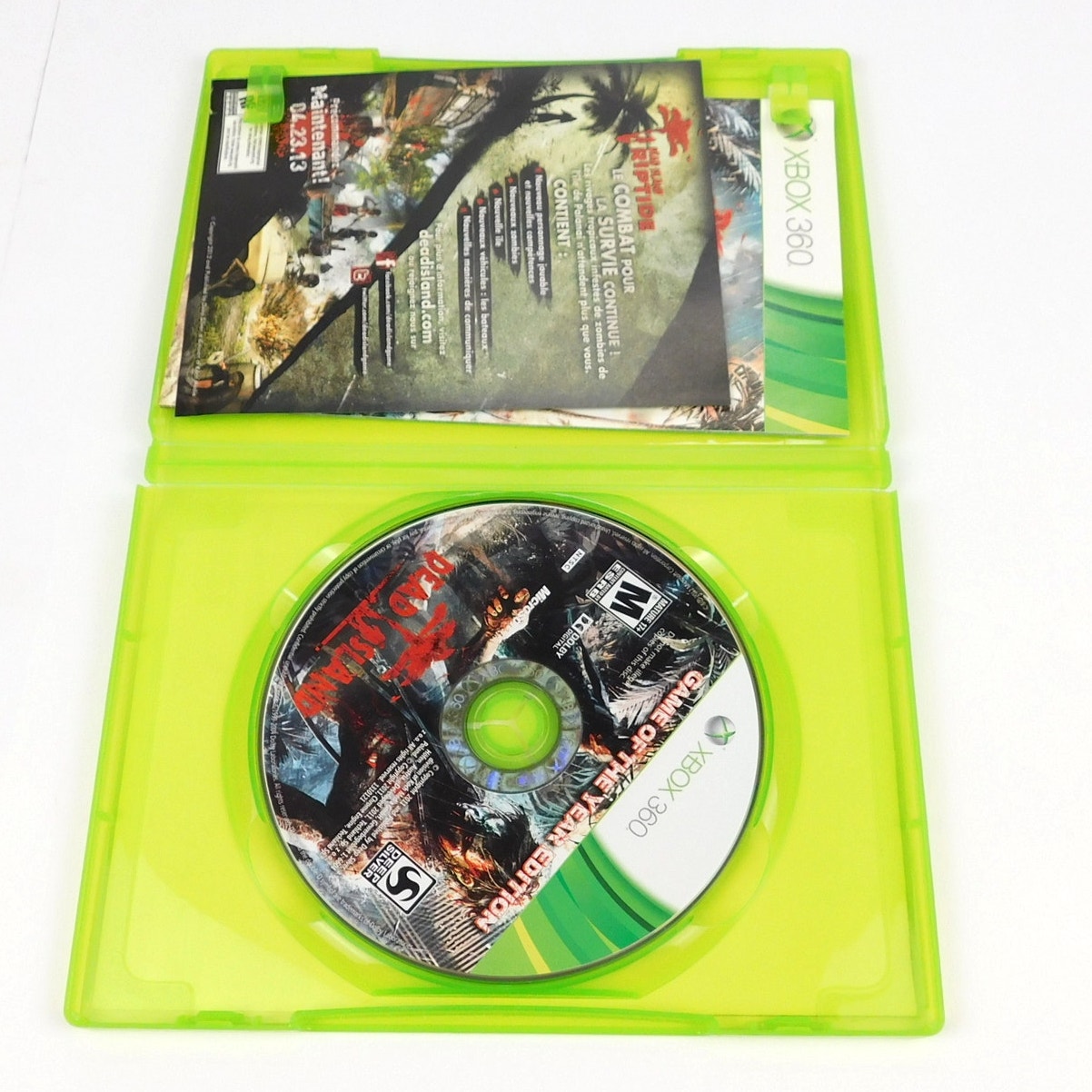 Dead Island Game Of The Year Edition Microsoft Xbox 360 Complete CIB Tested 2012