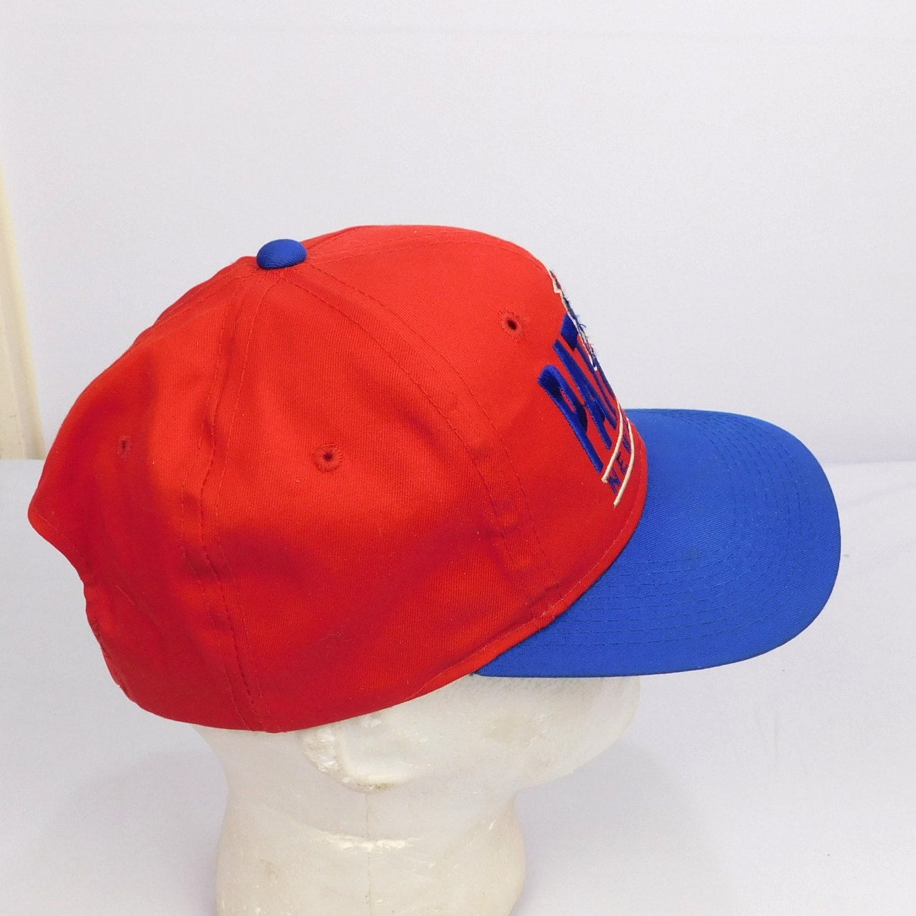 90s Team NFL New England Patriots Pat Patriot Snapback Hat - Adjustable