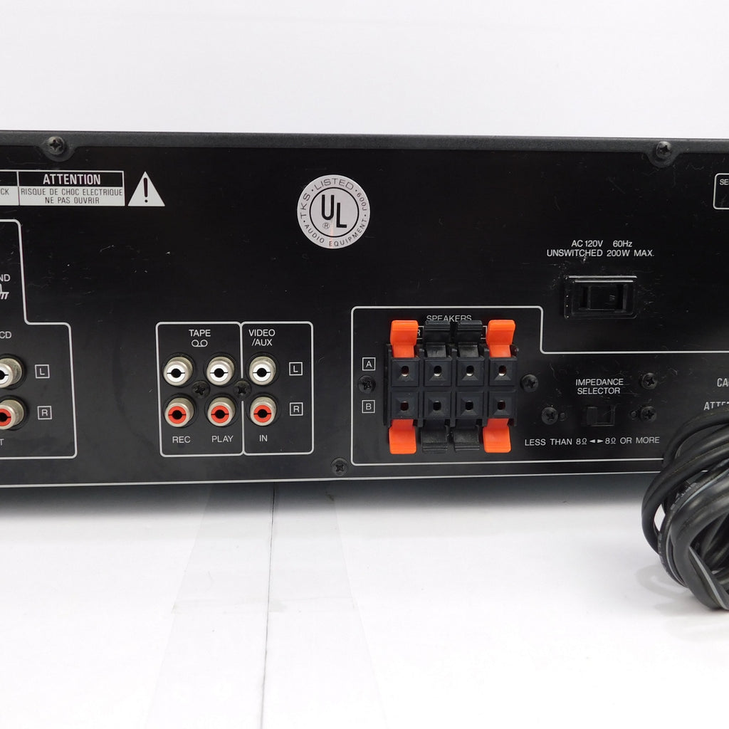 Kenwood KR-A4010 Stereo Receiver Tested Working 45W 2 Channel No Remote Phono In