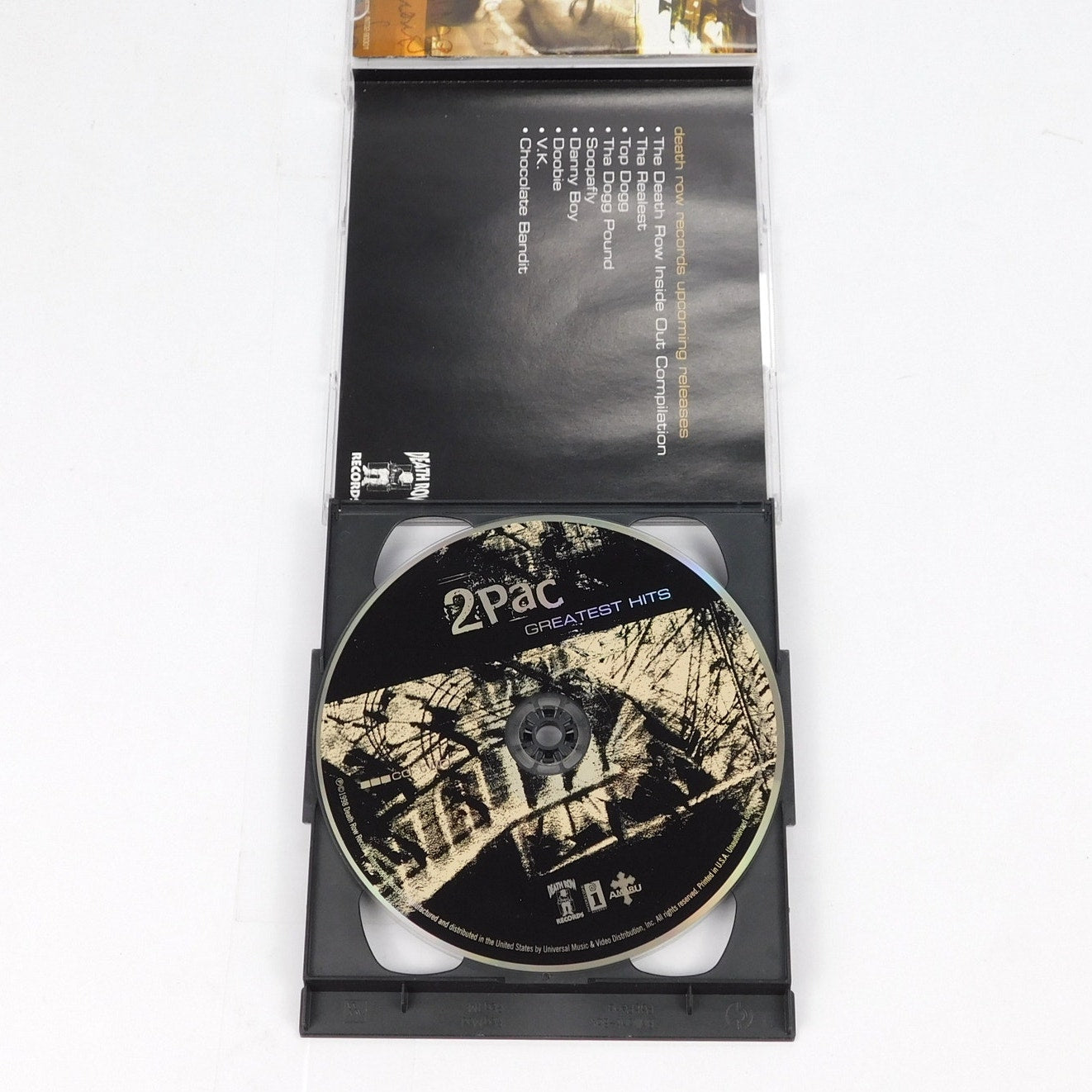 2Pac Greatest Hits 2 CD Set 1998 Death Row Interscope Tupac Shakur