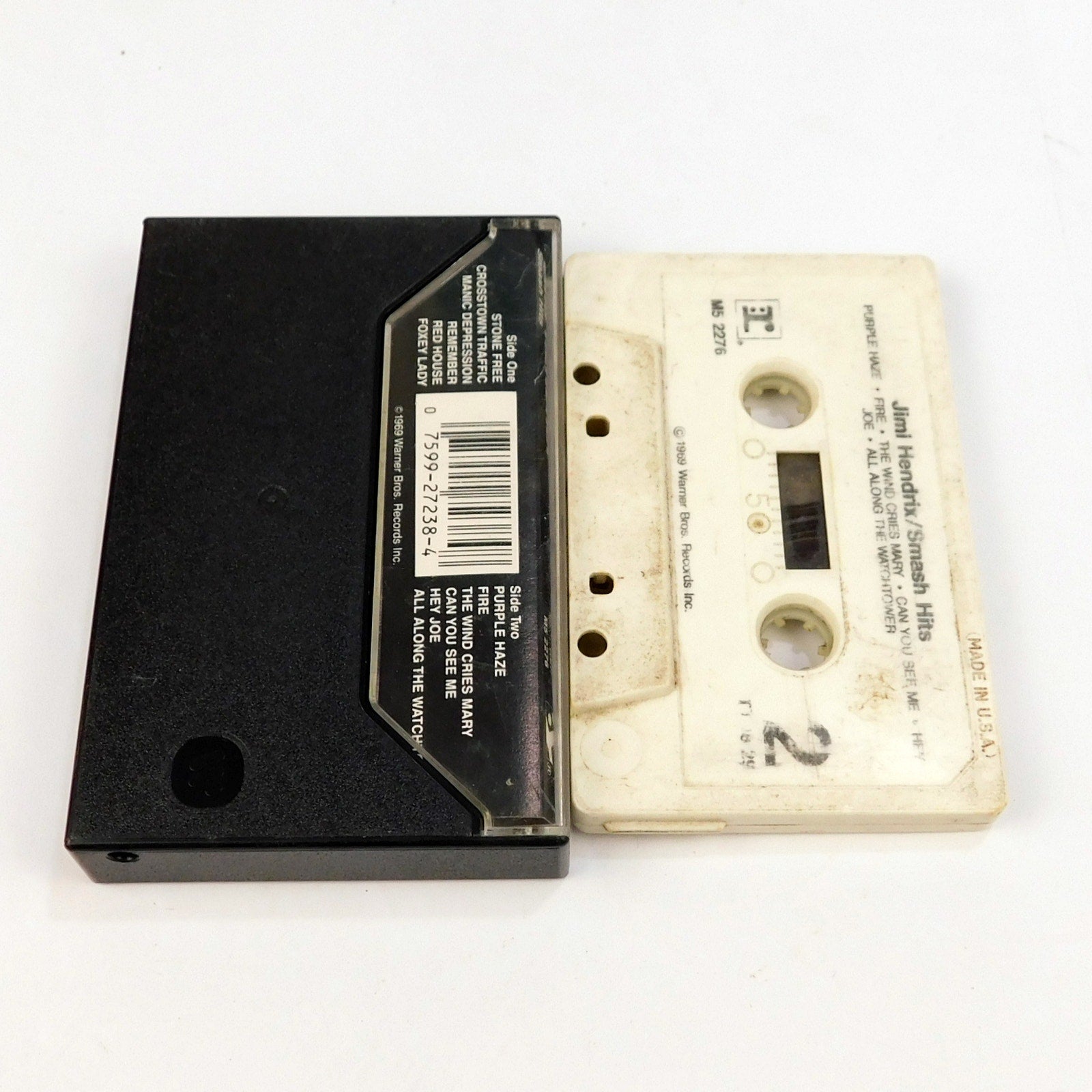 Jimi Hendrix Smash Hits Cassette Tested 1969 Warner Bros M5 2276