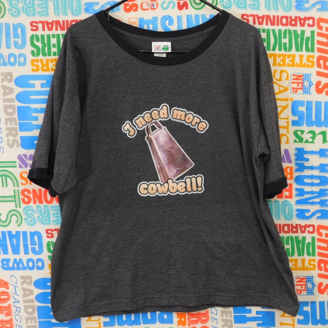 Vintage SNL More Cowbell Ringer T Shirt Size L Ripple Junction Y2K