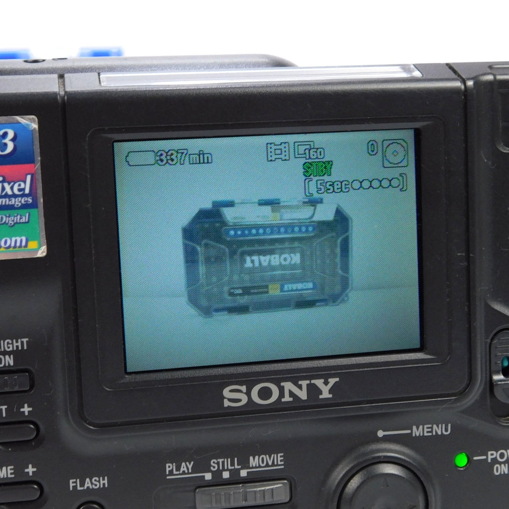 Sony Mavica MVC-FD83 Digital Camera w/ Floppy Disks New Battery & Charger Tested