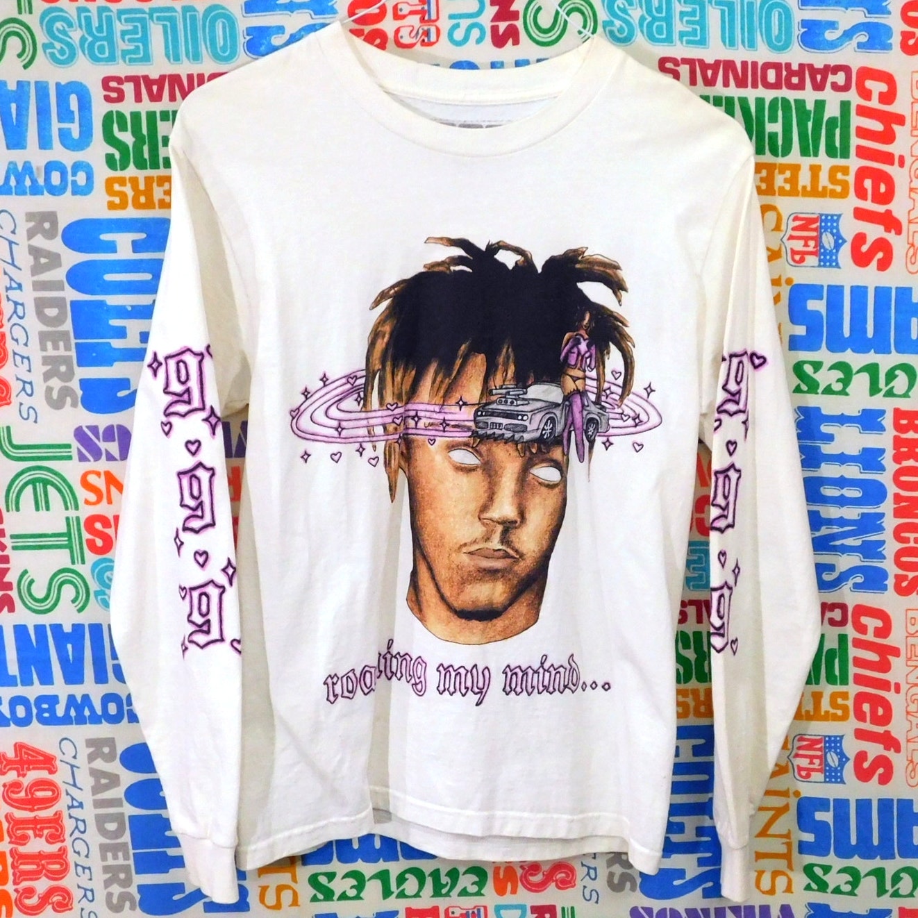 Juice Wrld Roaming My Mind Long Sleeve Shirt - Size S
