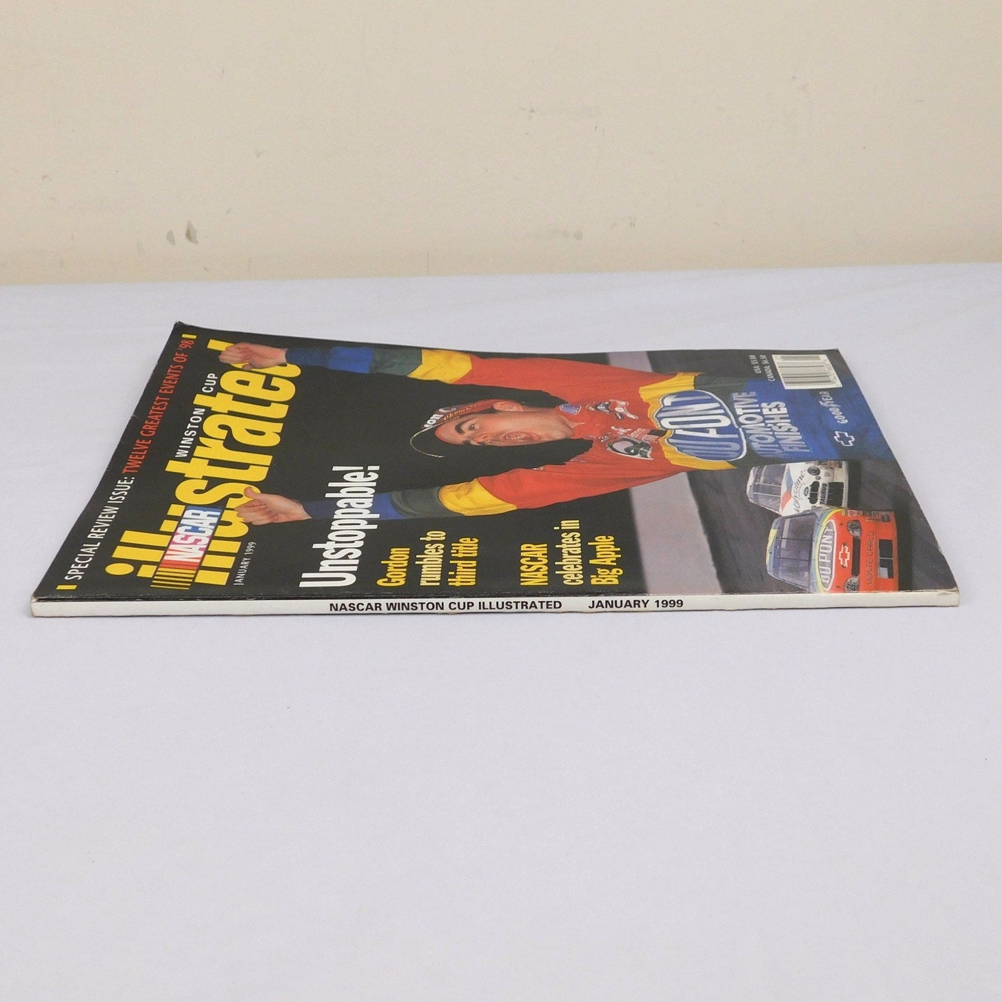 NASCAR Illustrated Magazine January 1999 Jeff Gordon Cover