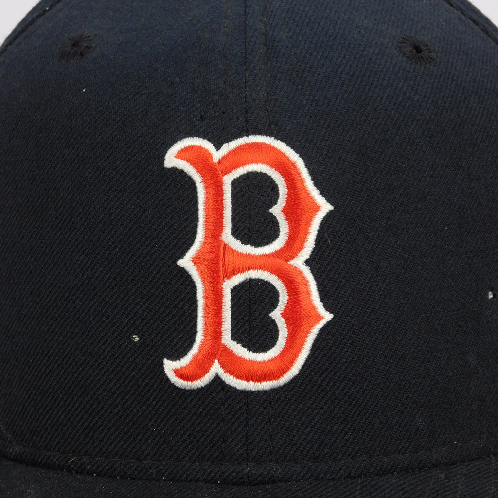 Vintage Boston Red Sox Wool Fitted Hat 7 1/4 USA Factory Seconds MLB New Era 90s