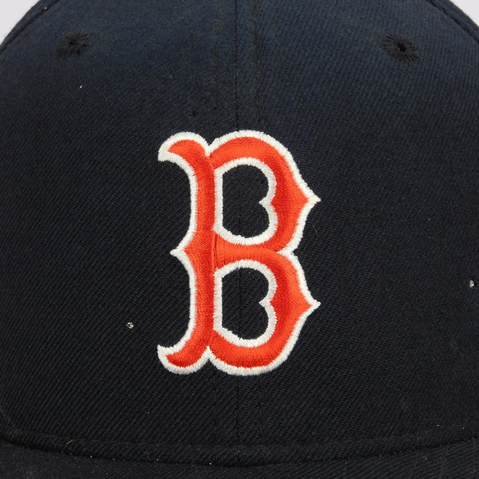 Vintage Boston Red Sox Wool Fitted Hat 7 1/4 USA Factory Seconds MLB New Era 90s