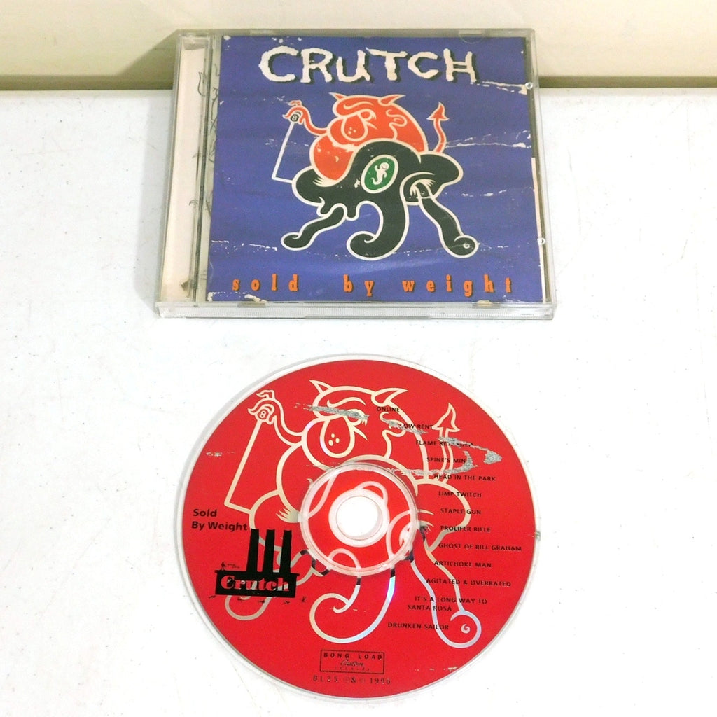 Crutch Sold By Weight CD Tested 1995 Bong Load Records BL25