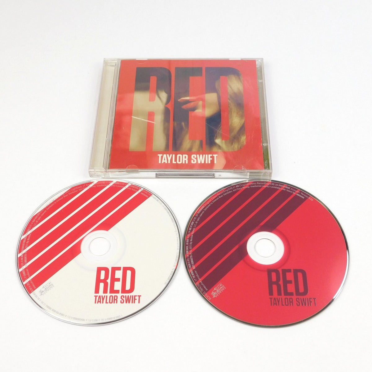 Taylor Swift Red Deluxe Edition 2 CD 2012 Tested Big Machine 22 Track Original
