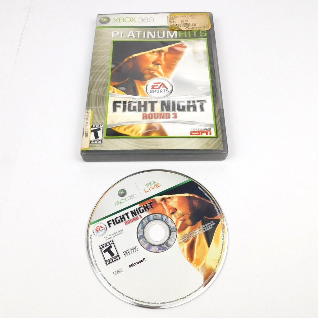 Fight Night Round 3 Microsoft Xbox 360 Tested Working Game And Case No Manual